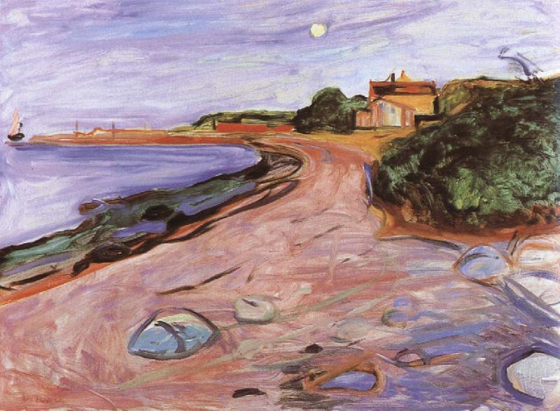 Edvard Munch Landscape oil painting picture